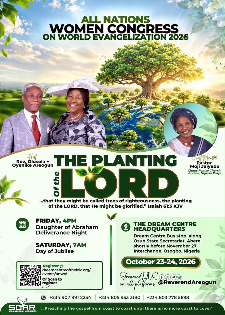 All Nations Women Congress on World Evangelization 2026: The Planting of the Lord
