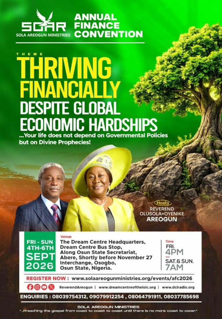 Annual Finance Convention 2026 flyer