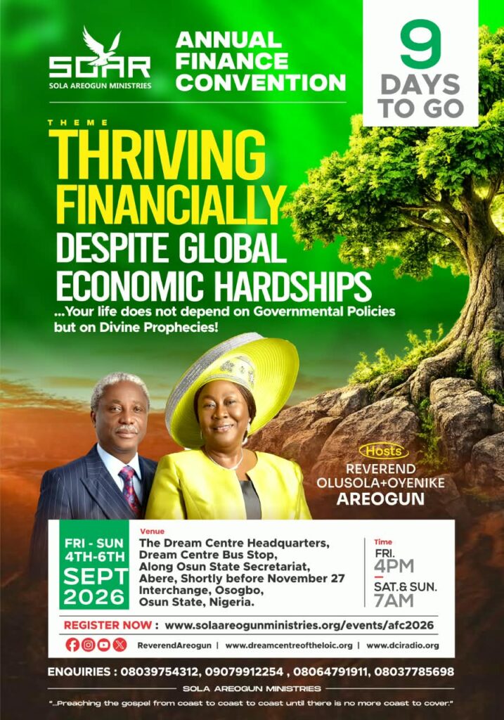 Annual Finance Convention 2026 flyer